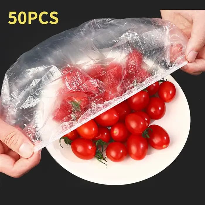 Couvercle alimentaire jetable réutilisable, enveloppe en plastique, couvercles alimentaires élastiqu