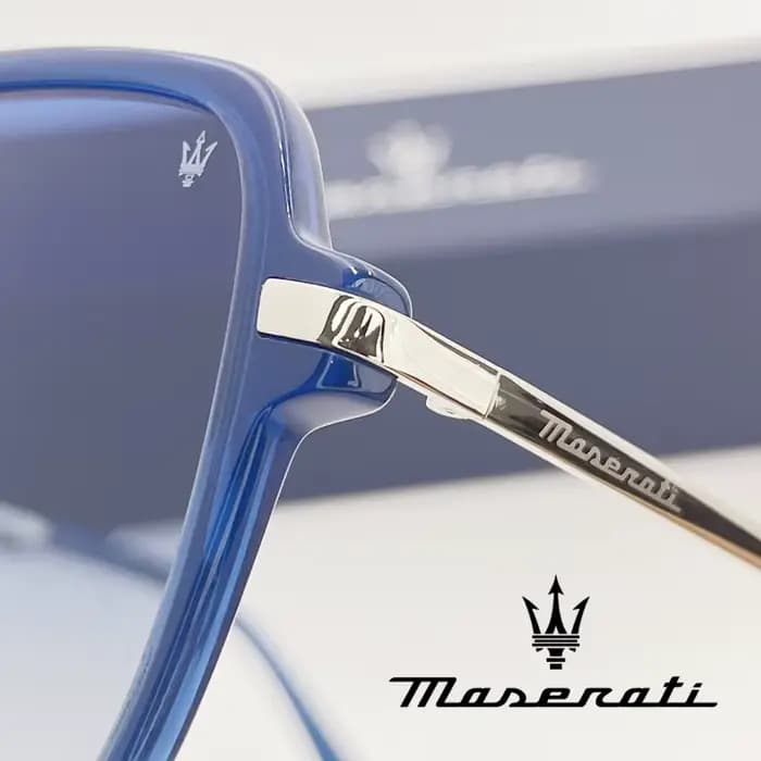 MASERATI lunettes UV400 luxe lunettes de soleil polarisées pour hommes femmes lunettes de conduite à
