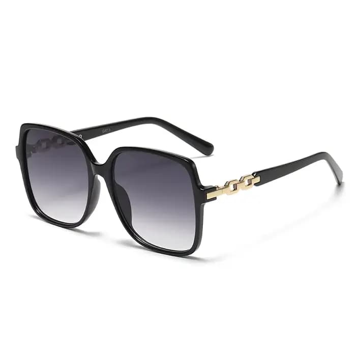 Mode carré à la mode cyclisme lunettes de soleil femmes grand cadre coloré lunettes de soleil femme