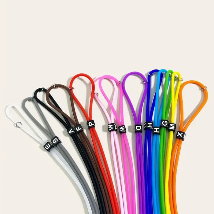 Retenue de lunettes de sport en Silicone, couleur bonbon, pour femmes et hommes, sangles de lunettes