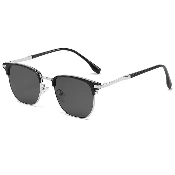Nouvelles Lunettes de Soleil Carrées Vintage pour Femmes et Hommes, Monture Métallique de Marque, Lu