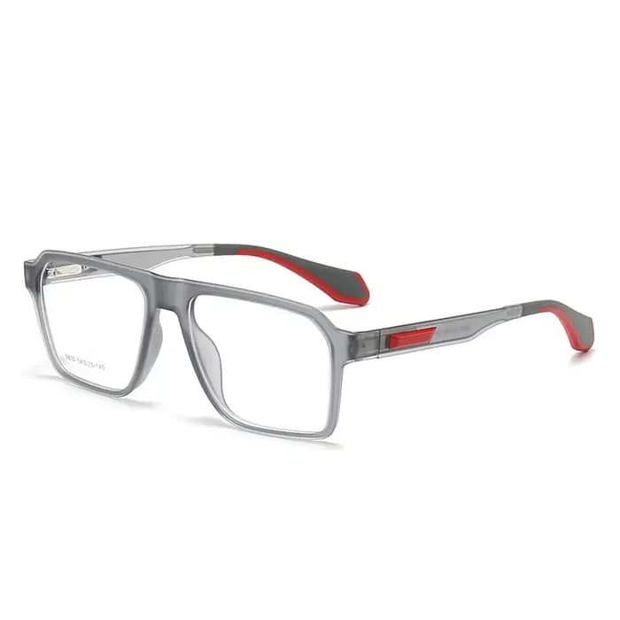 2024 nouvelles lunettes de sport mode carré cyclisme hommes lunettes cadre Ultra-léger optique Presc