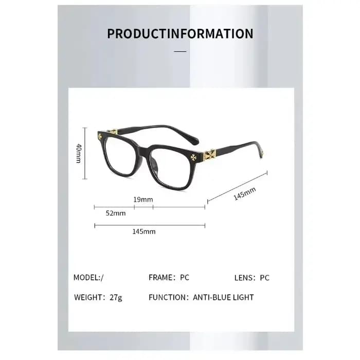 Nouvelles lunettes carrées classiques anti-lumière bleue, lunettes de lecture, lunettes vintage pour