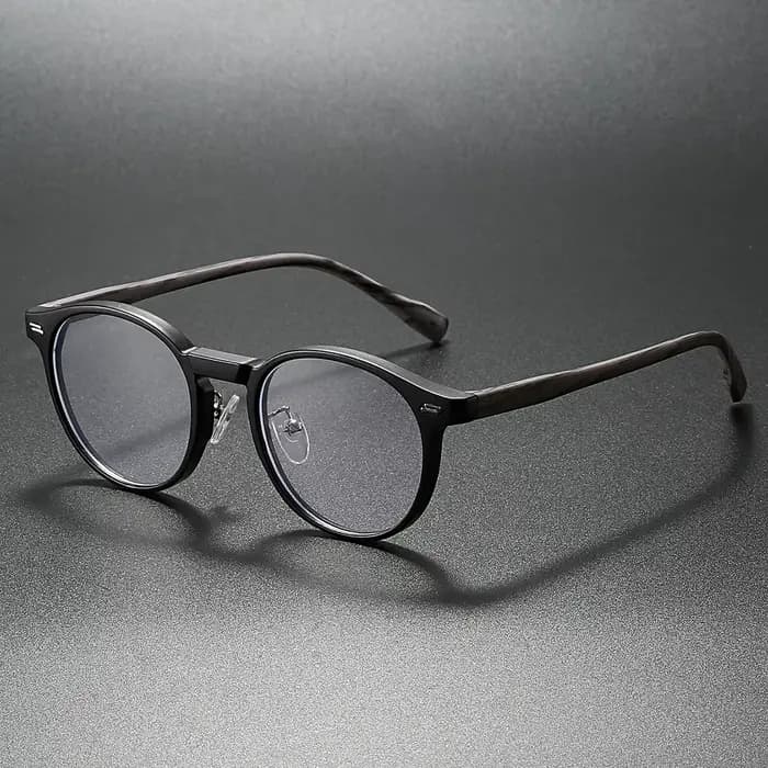 KAMMPT Vintage lunettes rondes mode rétro bleu lumière bloquant lunettes à la mode Design élégant co