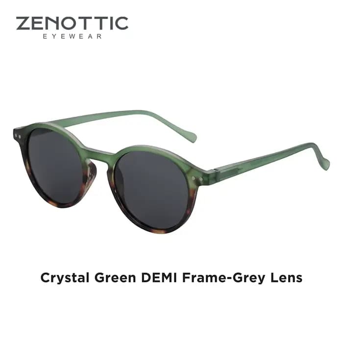 ZENOTTIC Lunettes de soleil polarisées rétro 2026 2025 pour hommes et femmes, monture ronde vintage,