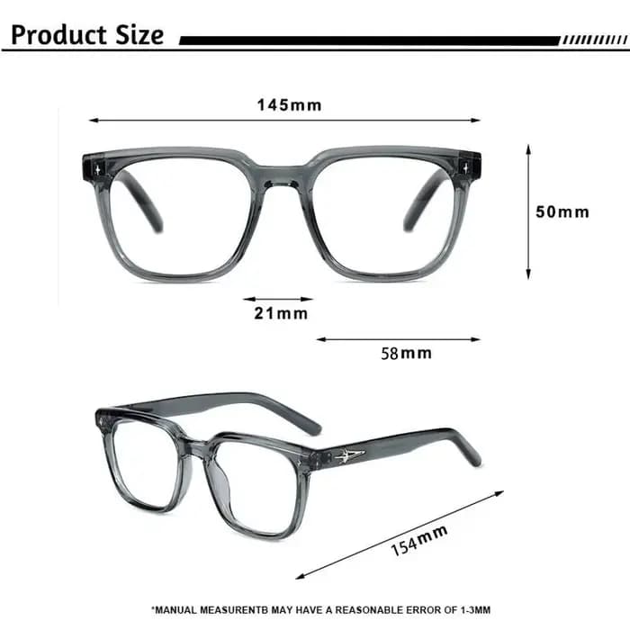 HBK nouvelle mode lunettes carrées montures marque Design unisexe montures femmes Anti Bluelight ord