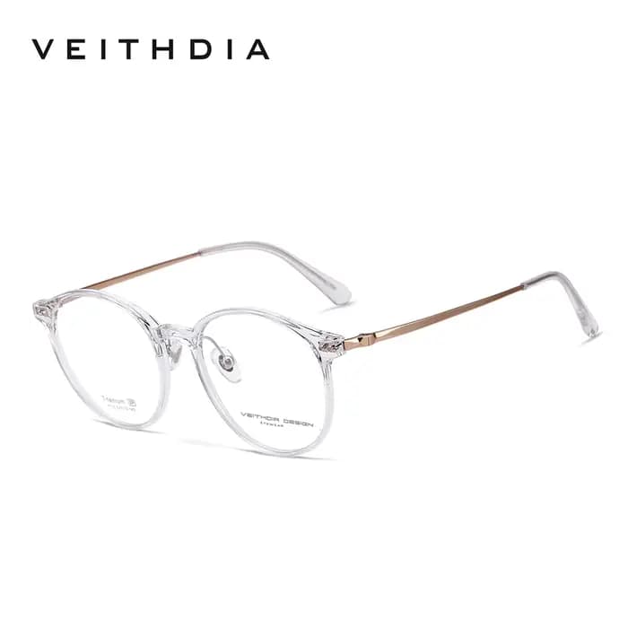 Lunettes optiques anti-lumière bleue de marque VEITHDIA, monture en titane TR90, anti-fatigue, pour
