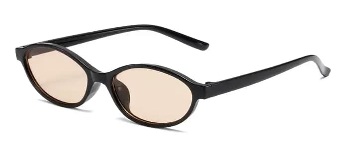 Lunettes de soleil ovales à petite monture pour femmes, nouveau Style rétro, Sexy, marron, tendance,