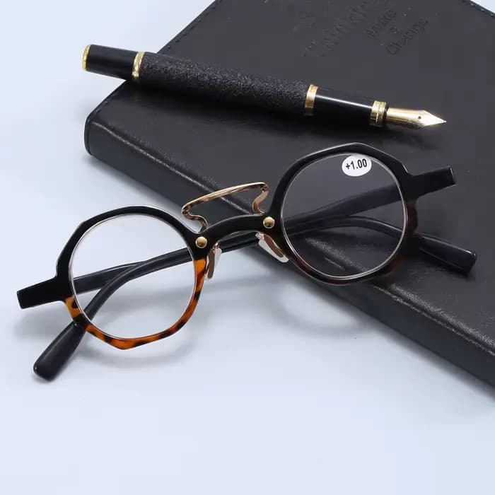 Lunettes de lecture à monture ronde rétro pour hommes et femmes, mode jambes de printemps, lunettes