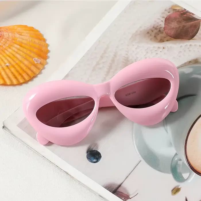 Lunettes de soleil œil de chat pour enfants, lunettes de soleil en forme de Jules, lunettes de solei