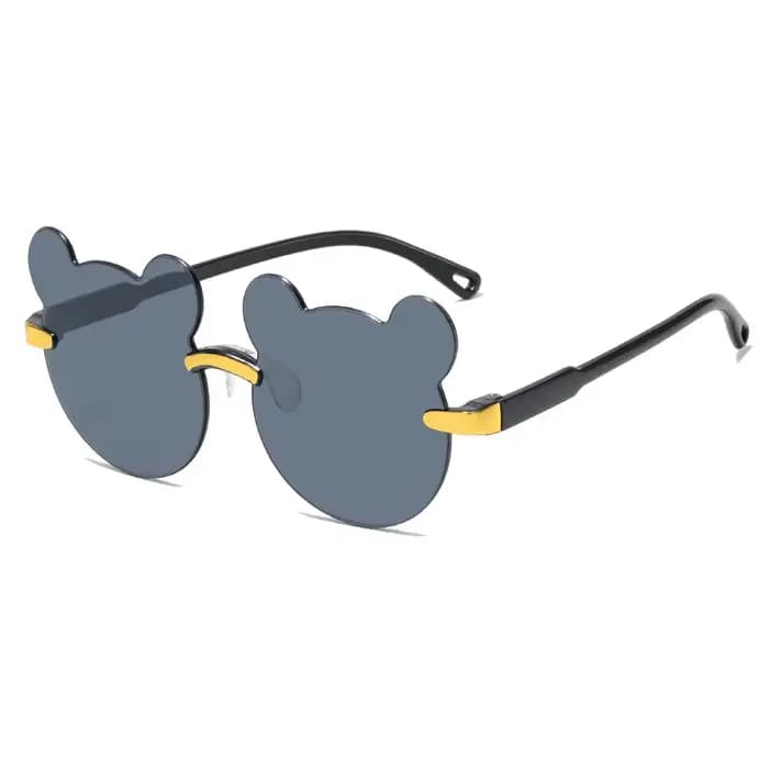Lunettes de soleil en forme d'ours pour enfants, lunettes de soleil pour enfants, lunettes de dessin