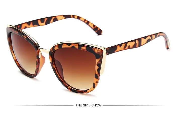 Lunettes de soleil œil de chat sexy pour femme, de luxe, vintage, dégradées, rétro, pour femme