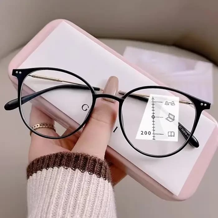 Lunettes multifocales de luxe pour hommes et femmes, unisexe, Anti-lumière bleue, lunettes de lectur