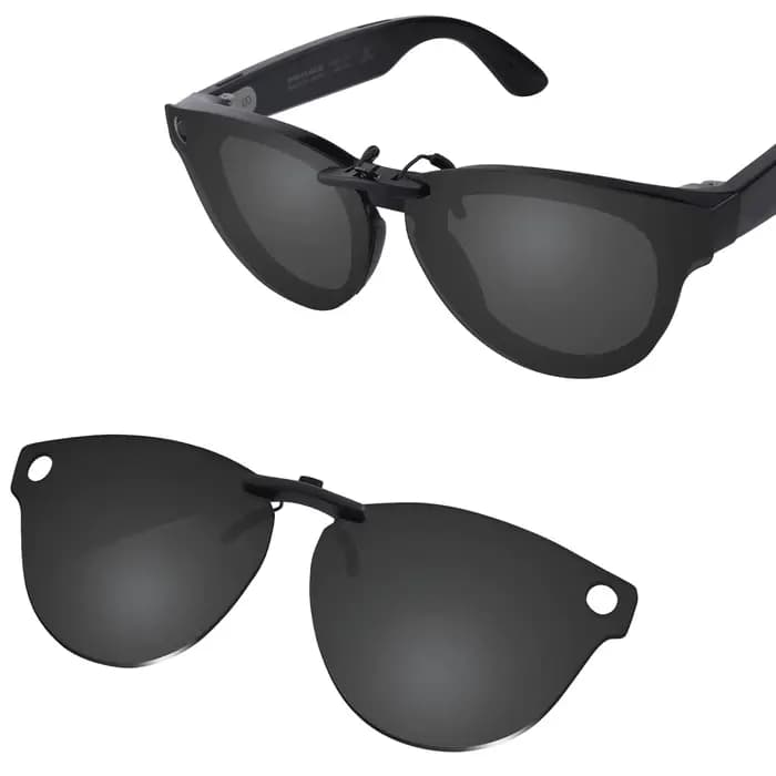 Beeyspecslab Lunettes intelligentes polarisées avec clip antireflet compatible avec RayBan RW4013 He