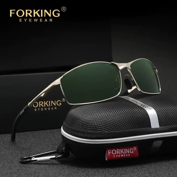 Lunettes de soleil polarisées pour hommes conduite UV400 haute qualité femmes lunettes Rectangle lun