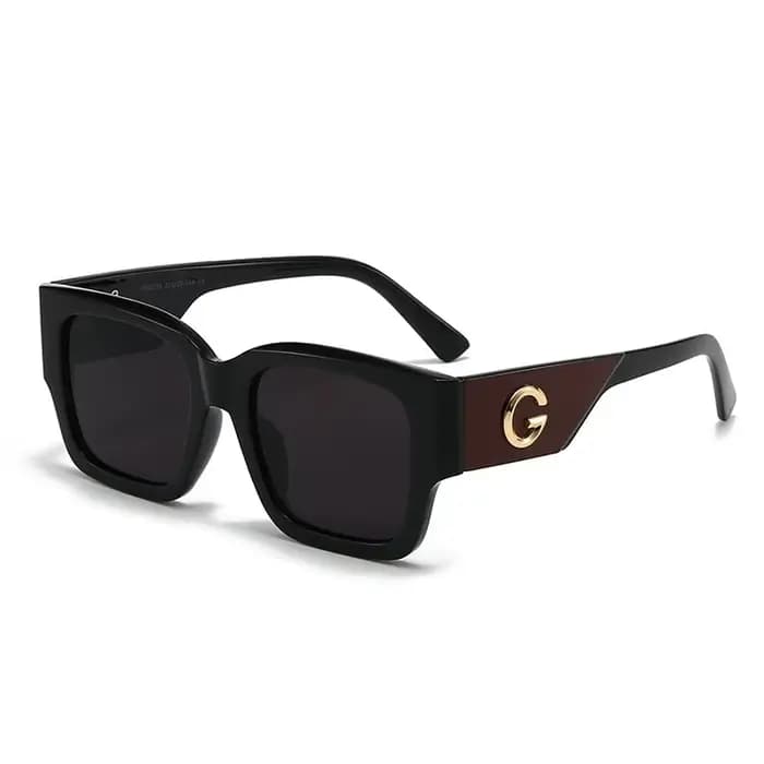 Lunettes de soleil de marque de luxe G Fashion pour femmes et hommes, lunettes carrées élégantes eur