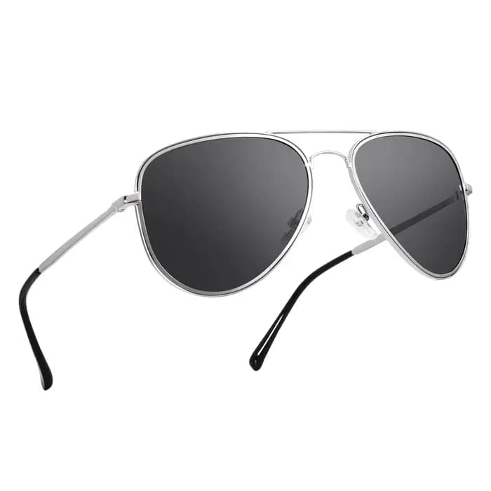 JULI surdimensionné XXL lunettes de soleil polarisées pour grandes têtes hommes rétro Vintage Super