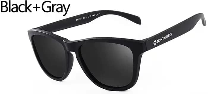 Lunettes de soleil carrées pour hommes et femmes, ultralégères, Northweek, anti-éblouissement, pour