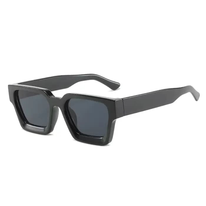 SO & EI mode carré femmes luxe lunettes de soleil rétro marque concepteur hommes tendance léopard bl