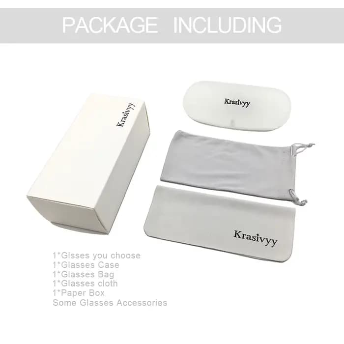 Krasivyy rond sans monture lunettes cadre hommes ultraléger myopie Prescription lunettes femmes Vint