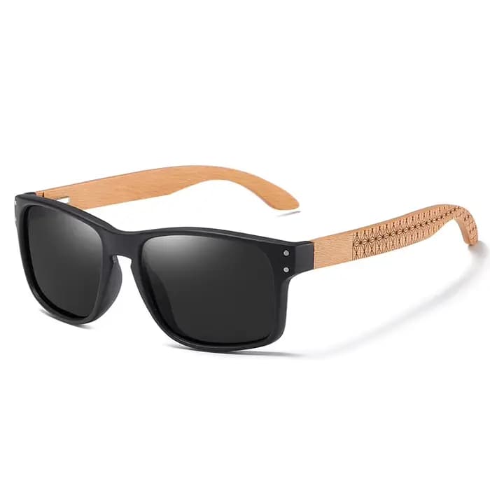 2025 marque Design hêtre bois fait à la main lunettes de soleil hommes lunettes en plein air conduit