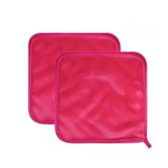 Tampons démaquillants réutilisables, 2 pièces, tampons en coton, gomme de maquillage, serviette faci