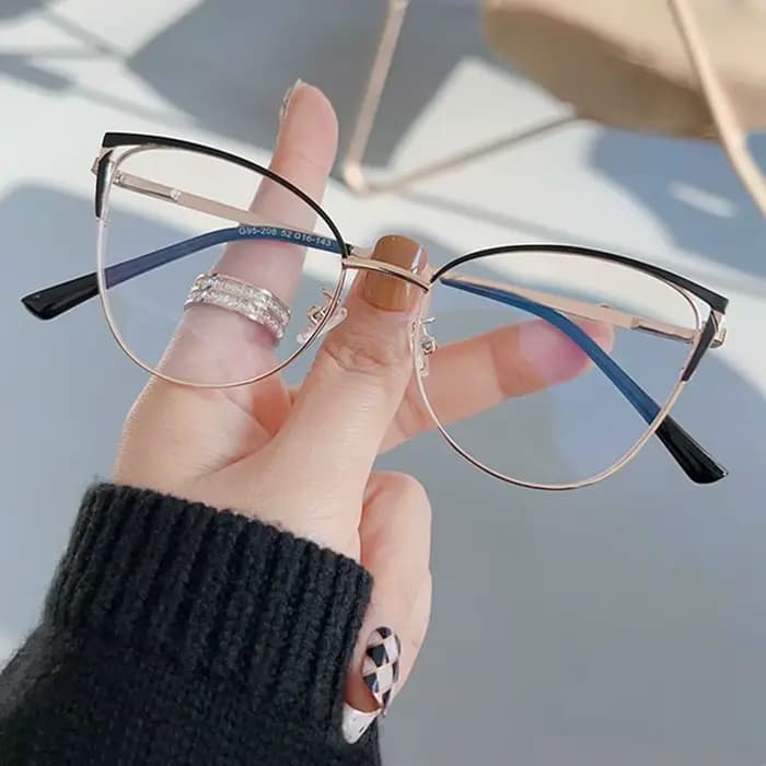 Lunettes bloquant la lumière bleue pour femmes, lunettes optiques, Protection des yeux, lunettes d'o