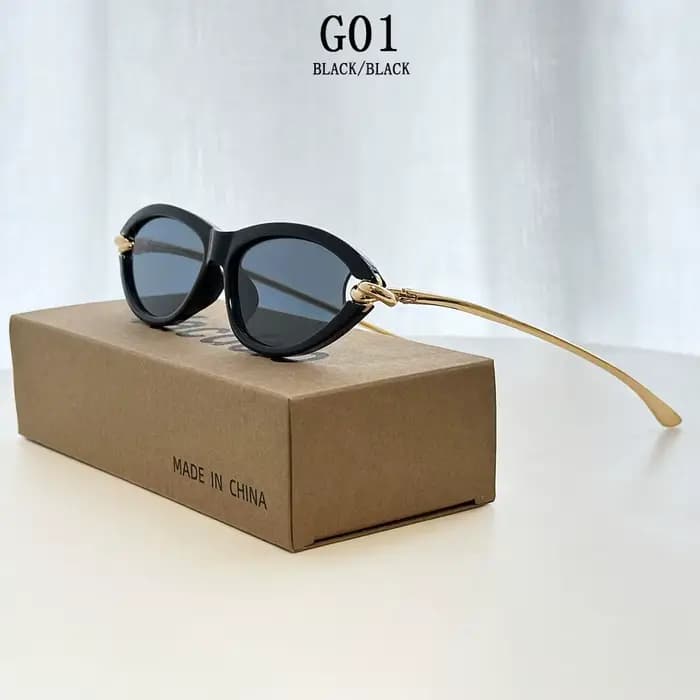 Lunettes de soleil œil de chat tendance 2026 pour femme, style luxe et punk, protection solaire, vin