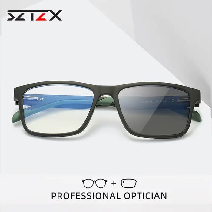 SZTZX nouvelles lunettes de lecture photochromiques TR90 mode Anti-lumière bleue lunettes optiques m