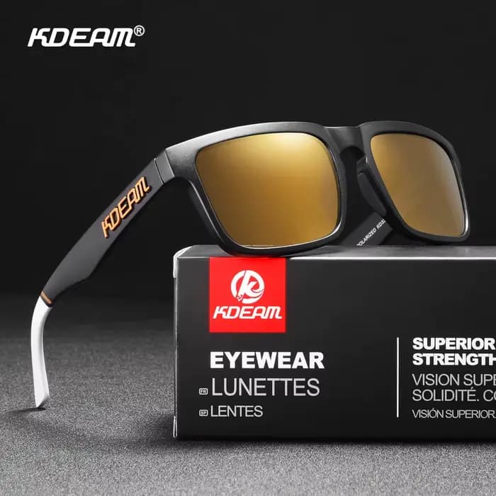 KDEAM-Lunettes de soleil polarisées pour hommes et femmes, lunettes de soleil, lunettes de soleil, l