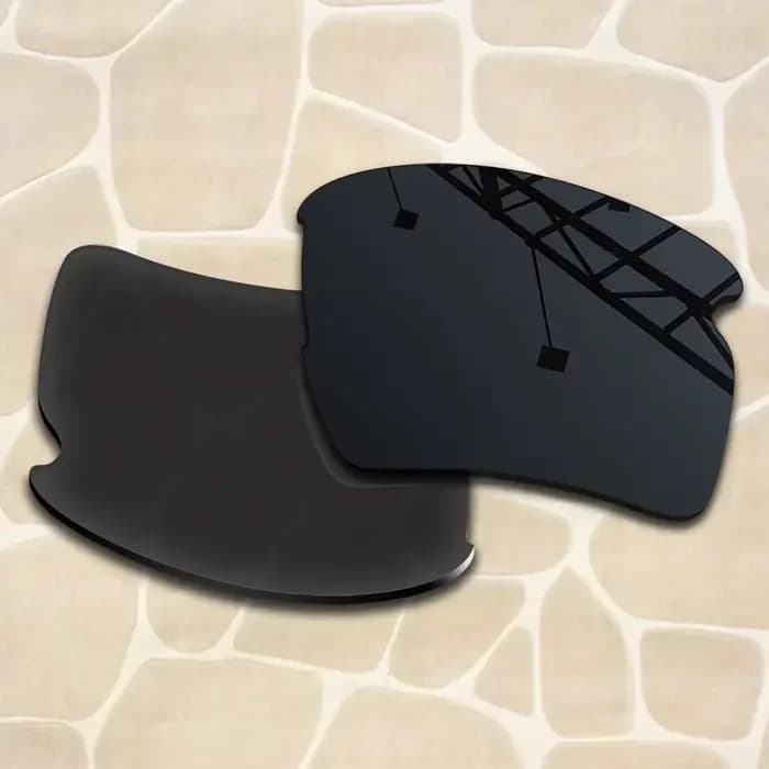 Verres de remplacement en gros pour lunettes de soleil Oakley Flak 2.0 XL OO9188 59mm, anti-rayures
