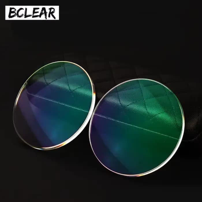 BCLEAR 1.61 lentilles en résine d'index lentille optique UV400 lentille de revêtement réfléchissant