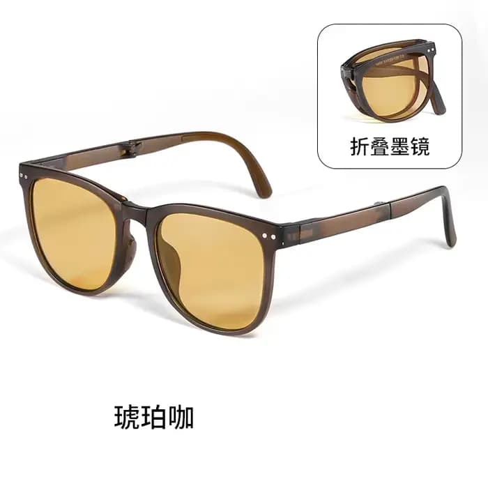 Lunettes de soleil pliantes, portables, protection solaire ultra légère, protection UV, lunettes de
