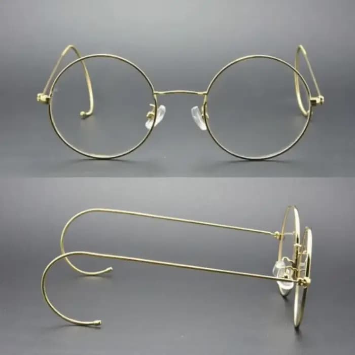 Monture de lunettes vintage pour hommes, petites lunettes rondes, 42mm, 44mm, 46mm, 48mm, 50mm, lune