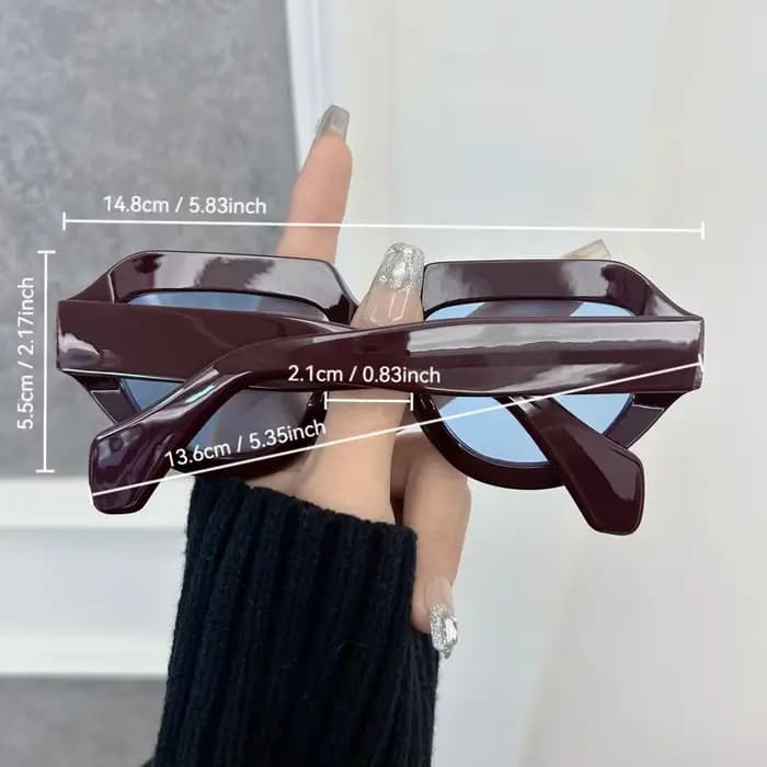 Lunettes de soleil carrées Vintage décontractées pour femmes et hommes, marque classique rétro ronde