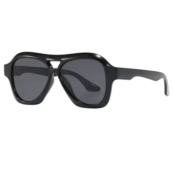 Lunettes de soleil rétro à Double faisceau pour femmes et hommes, verres de styliste de marque, nouv