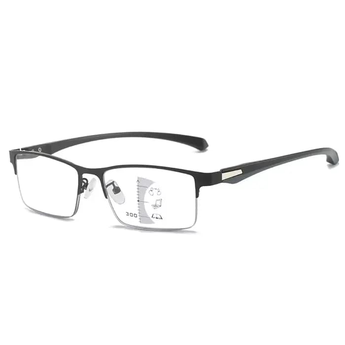 Lunettes de lecture multifocales progressives d'affaires, lunettes de presbytie de près et de loin,