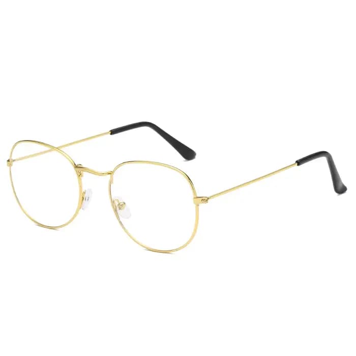 Lunettes de lecture ovales en métal, verres transparents pour hommes et femmes presbytes, lunettes o