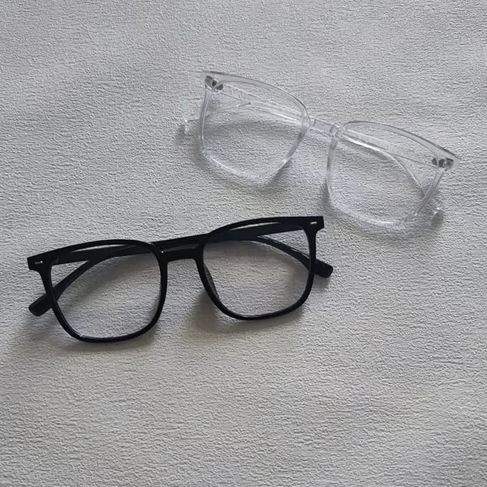 2/3 paires par ensemble carré Anti-lumière bleue lunettes mode hommes femmes grand cadre bureau ordi