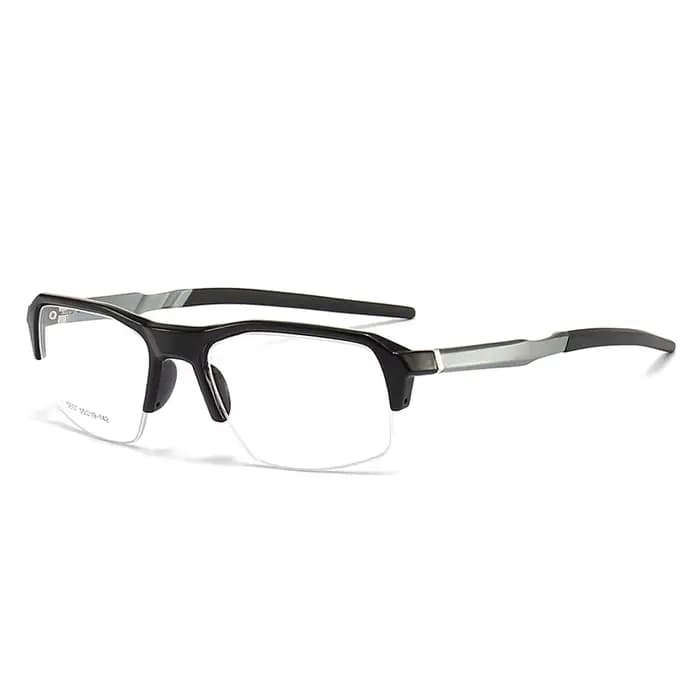 YIMARUILI hommes et femmes lunettes de sport cadre en aluminium TR90 demi-monture lunettes printemps