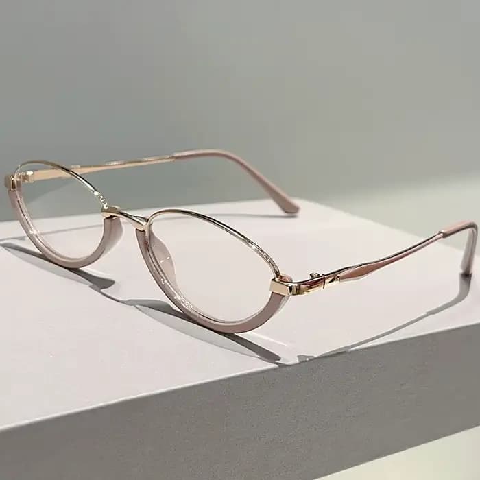 KAMMPT lunettes ovales femmes Chic 2025 nouveau blocage de la lumière bleue montures optiques à la m