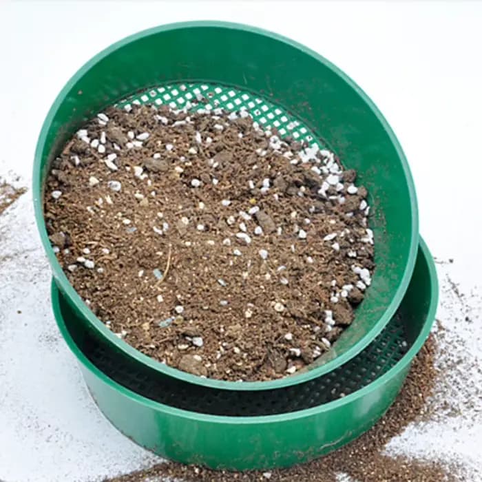 Tamis de sol en plastique, maille filtrante pour tamisage de pierre de sol, Filtration, maison, jard