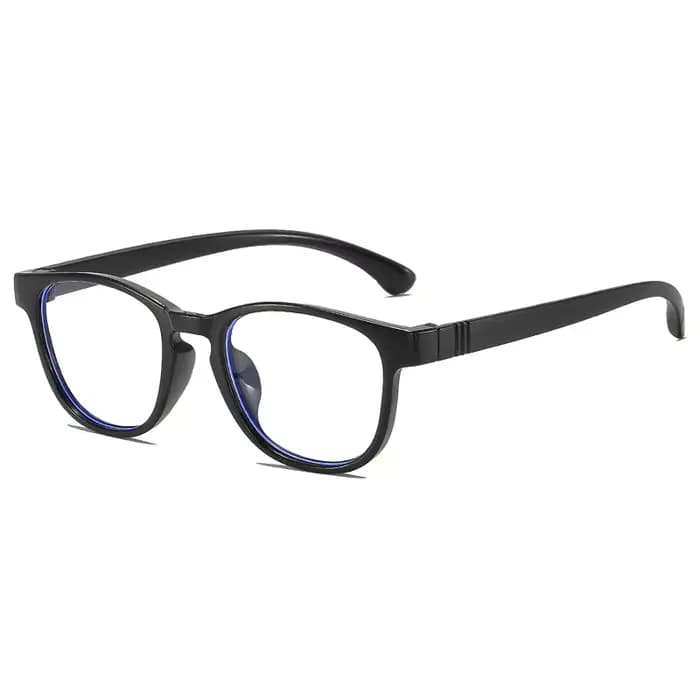 Lunettes d'ordinateur pour enfants, monture rectangulaire à la mode, Anti lumière bleue, légères, de