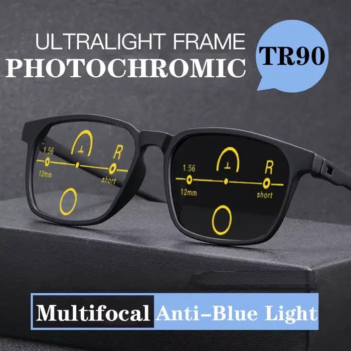 Clara Vida lunettes photochromiques progressives hommes femmes lunettes de lecture multi-focus proch