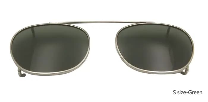 Lunettes de soleil polarisées à clipser pour hommes et femmes, lunettes de soleil rondes, style Johh