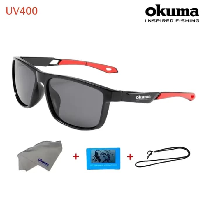 Okuma Fashion Lunettes polarisées UV400, anti UV, éblouissantes et lumière forte, adaptées au cyclis
