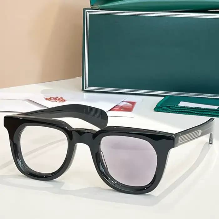 JMM JMM VENDOME Lunettes de soleil classiques en acétate pour hommes et femmes, lunettes de vue de m