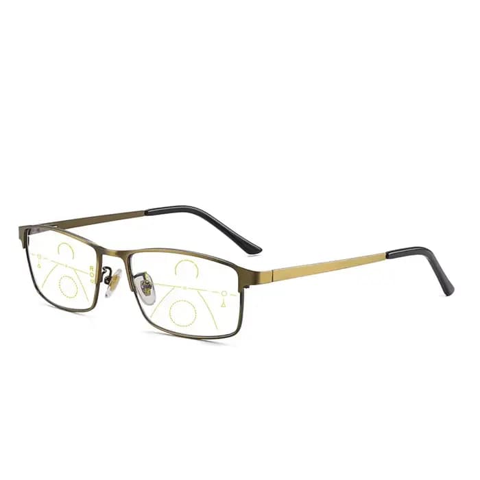 Lunettes de lecture multi-focales progressives pour hommes et femmes, anti-lumière bleue, lunettes d