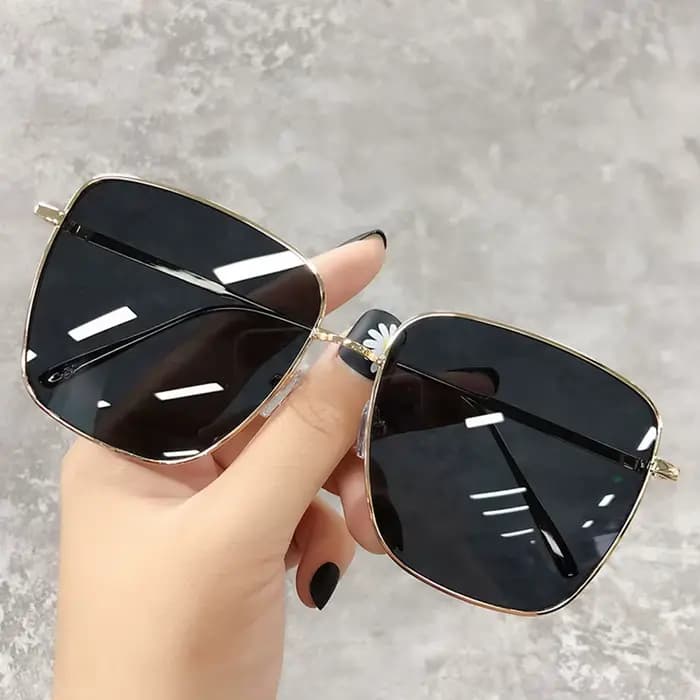 Lunettes de soleil femmes luxe carré hommes conduite voyage marque Design dégradé Vintage lunettes d