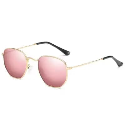 Lunettes de soleil hexagonales polarisées pour hommes et femmes, mode vintage, lunettes de soleil de
